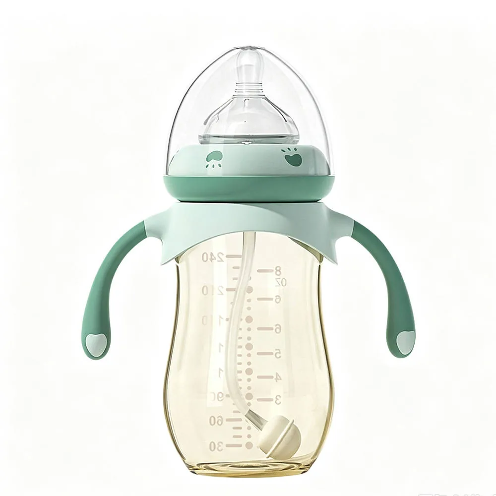 PPSU 3-in-1 Baby Bottle & Training Cup 240/300ml
