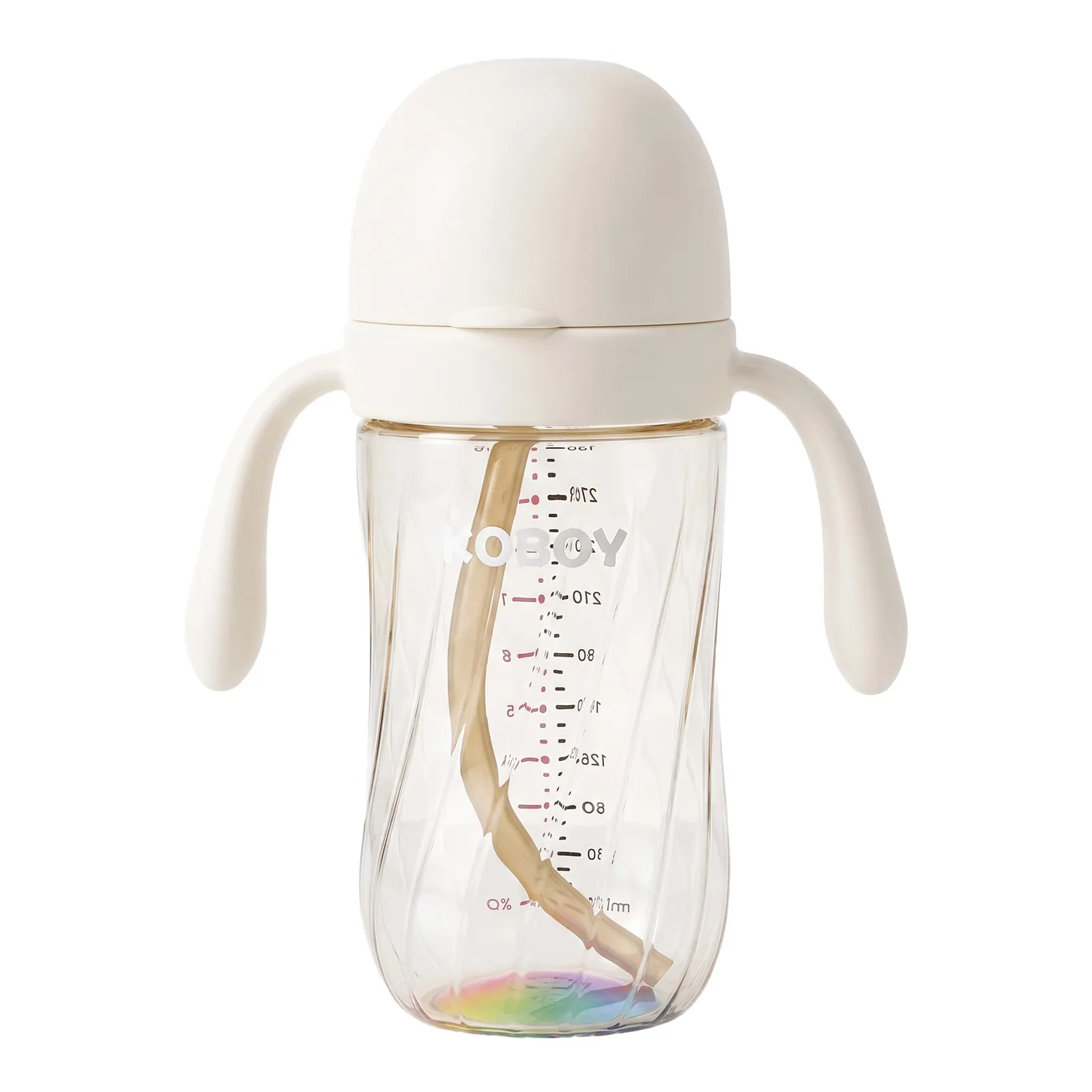 PPSU Flip-Top Rainbow Temperature-Sensing Training Cup